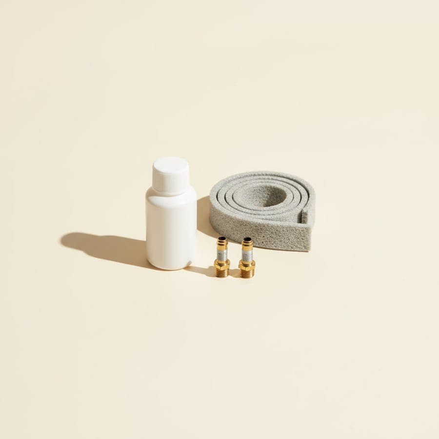 Kit antipinchazos, espuma y válvulas