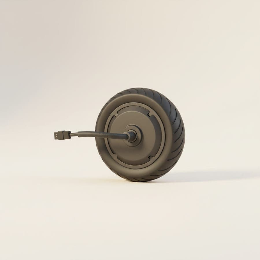 Motor de rueda 350 W, 8,5 pulgadas